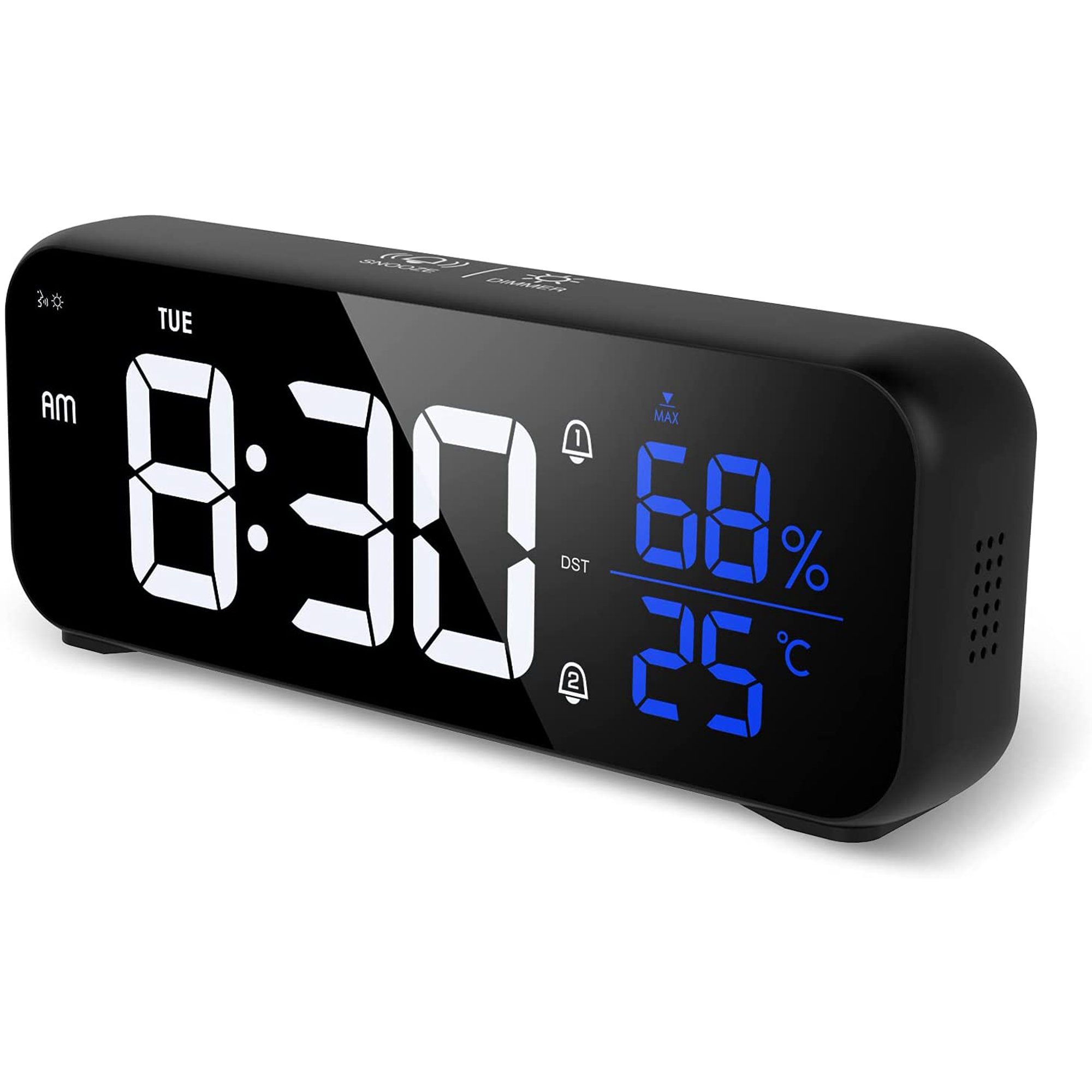 Alarm Clock For Inch Large Display Digital Alarm Clock With USB Charger,Alarm Clocks For