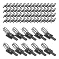 thumbnail image 1 of 100 clips para cables, organizadores de cables flexibles, autoadhesivos, de nailon ajustables., 1 of 5
