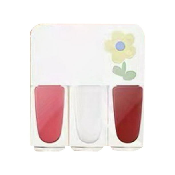 Esmalte de uñas de tres colores, sin horneado, secado rápido, set duradero, desprendible, a base de agua, manicura, 1 ml