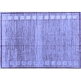 thumbnail image 1 of Ahgly Company Indoor Rectangle Oriental Blue Modern Area Rugs, 7' x 9', 1 of 4