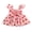 Pink, variant on BemeyourBBs Toddler Baby Girls Tulle Tutu Dress Little Girl Valentines Day Dress Princess Birthday Baptism Wedding Party Birthday Holiday Dress Heart 3D Big Bow Flutter Sleeve A-Line Dress