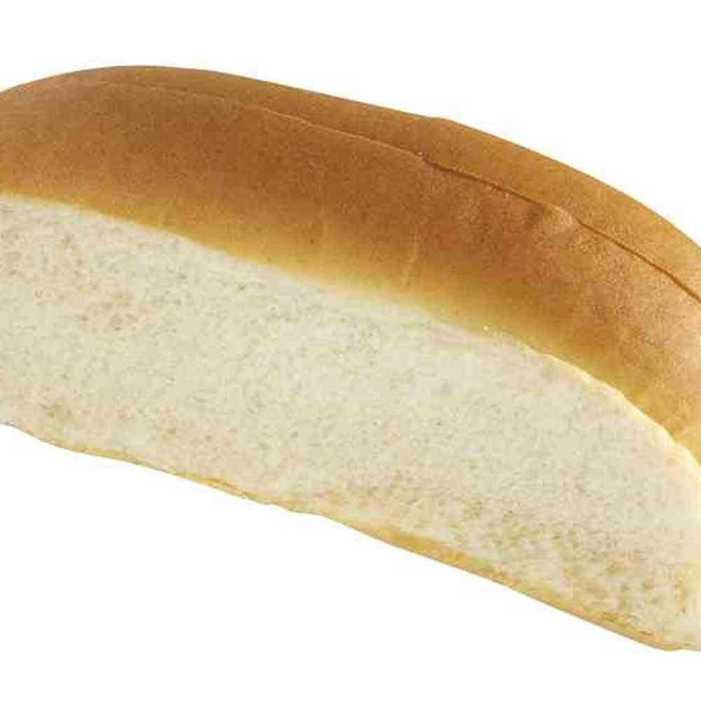 Flowers Foods European Bakers Sliced Individual Hot Dog Bun, 6 inch - 12 per pack 8 packs per case
