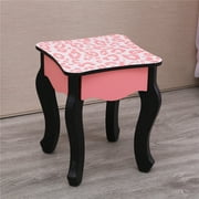 Ktaxon Kids Wooden Vanity Table and Stool Set with 3 Mirrors, Princess Makeup Dressing Table,Childrens Furniture