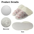 thumbnail image 5 of chaqlin Pig Fuzzy House Slippers for Women Size 7 Fluffy Winter Fluffy House Shoes Indoor and Outdoor Plush Warm Slip-on Slippers, 5 of 6