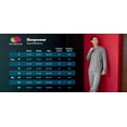 thumbnail image 4 of Pantalón de dormir para hombre Fruit of the Loom, transpirable, gris, talla XL, 4 of 4