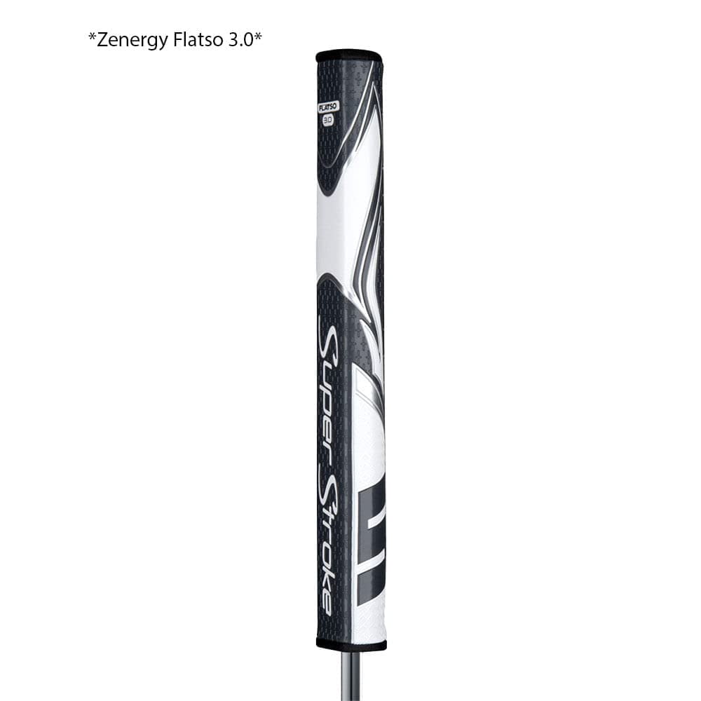 SuperStroke Golf Zenergy Flatso 1.0 Grips Gray/White