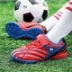 thumbnail image 4 of Zapatos de fútbol para niños Botas de fútbol antideslizantes Tacos Zapatillas de fútbol para césped 3026-Rojo-35 Sincero Electrónica, 4 of 5