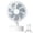 A, variant on Leeye USB Desk Fan Powered Quiet Oscillating Compact Rechargeable 6 Inch For Bedroom Office