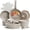 Cream, variant on Bakken 17-Piece Ceramic Coated Aluminum Cookware Set, Nonstick Pots & Pans with Lids, Silicone Utensils & Oven Mitts, All-Stovetop Safe to 500°F