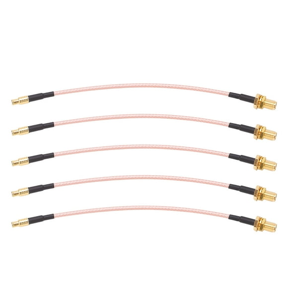 RFMCX Adapter Cable,5PCS RF Coaxial Cable MC Xto SMA Adapter Cable Maleto Female Coaxial Cable Elevated Design