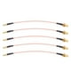 thumbnail image 3 of Cable coaxial RF 5PCS Cable coaxial RF de baja pérdida MCX macho a SMA hembra Cables adaptadores TFL-316-10 50Ω, 3 of 8