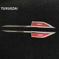 thumbnail image 1 of For Mercedes Benz W203 Car Metal Sticker Fender Modifications Laser Emblem Car Styling Exterior Accessories 1 Pair, 1 of 8