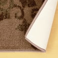 thumbnail image 3 of BNM Floral Indoor Non-Slip Washable Runner Rug, 2' 7" x 6', Camel, 3 of 4