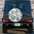 thumbnail image 5 of Kll Balloon Vintage Tire Cover,Universal Wheel Tire Cover For Trailer, Rv, Suv, Truck,Camper And Many Vehicle,(14 Inch), 5 of 8