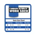 thumbnail image 2 of Carolina Ultimate Mens Copper Anti-Odor Non-Binding Crew Boot Socks 2 Pair Pack, 2 of 6