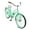 Apple Green, variant on Tracer Taha 26 Inch 7 Speed Beach Cruiser Bikes with Fenders for Women - White