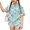 Blue, variant on Summer Outfits for Kids Girls Size 7-8 Cute Funny Cartoon Animal Print 2 Piece Outfits Tracksuit Casual Short Sleeve T Shirts Top and Shorts Clothing Sets Saffron 7-8 Years