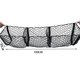 thumbnail image 4 of Bolsa para maletero , soporte resistente de bolsillo estirable para carga de camiones , 3 bolsillos L Macarena Red de almacenamiento de maletero de coche, 4 of 8