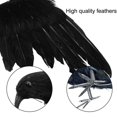 thumbnail image 3 of De Cuervos Negros De Halloween, Cuervos De Plumas Artificiales Negros, Cuervos Realistas Hechos A Mano Para Decoración Interior Y Exterior 6 Uds. Guardurnaity HA038566-00, 3 of 5