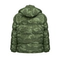 thumbnail image 2 of Lion Force Mens' Warm Puffer Coat Jacket Removable Hood Polar Fleece Lining (2X-large, Camouflage), 2 of 2