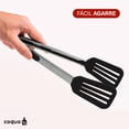 thumbnail image 2 of Pinza de Cocina tipo Espátula - Coquo - Silicón de Grado Alimenticio, 2 of 4