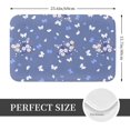 thumbnail image 2 of Front Door Mat Butterflys Flower Bedroom Entryway Rug Non-Slip Washable Indoor Carpet Doormat Decorative Low Profile Area Rug for Home Living Room Bedroom Laundry Floor Decor, 24 x 16 Inch, 2 of 7