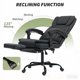 thumbnail image 3 of Silla de masaje de cuero falso, silla de oficina, silla reclinable, 3 of 5