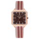 thumbnail image 1 of Reloj de pulsera de cuarzo analógico de acero inoxidable dorado cristalino para mujer a la moda Wmkox8yii gfajkfgbkjabf1511, 1 of 1