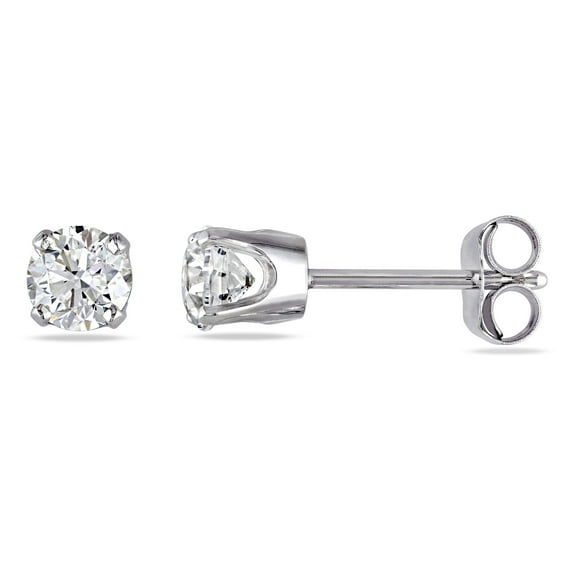 Everly Women's 1/2ct TW Diamond Stud Earrings in 14k White Gold