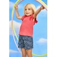 thumbnail image 2 of Garanimals Toddler Girl Rib Tee with Flutter Sleeves, Sizes 18M-5T, 2 of 4