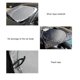 thumbnail image 3 of 63*33.9inch Car Windshield Sun Shade Car Sun Visor with Ear Silver Coated Windshield Cover Automotive Interior Sun Protection, 3 of 3