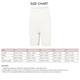 thumbnail image 1 of Pantalones cortos de yoga para mujer, moldeador de glúteos, cintura alta, ajustados, pantalones cortos deportivos de ciclismo para mujer, color blanco 10, 1 of 6