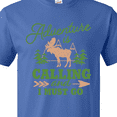 thumbnail image 4 of Inktastic Vintage Adventure is Calling and I Must Go with Moose T-Shirt, 4 of 5