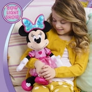 Disney Jr. Colorfinity Minnie Mouse, Interactive Plush Toy, Over 40 Interactions, Ages 3 and Up