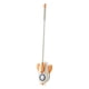 thumbnail image 4 of Trapeador de juguete en miniatura para niños pequeños, juguetes de limpieza, juguete de trapeador pequeño de simulación, mini trapeador para niños naranja, 4 of 9