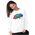 thumbnail image 4 of XOMG POP Bella Musical Rainbow Women Plus Size Sweatshirt Brisco Brands 3X, 4 of 5