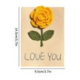 thumbnail image 3 of Halloween Decorations Cute Creative Crochet Greeting Card 2025 New Handmade Cute Knitting Crochet Greeting Cards Knitted Card For Mother's Day And Birthdays, 3 of 3
