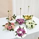 thumbnail image 4 of de de 7,87 pulgadas, coronas, de , para , flores artificiales para boda, de Halloween, decoraciones de Púrpura, 4 of 9