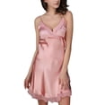 thumbnail image 2 of Ropa de dormir de seda Hugo para Mujer Vestido de las mujeres, 2 of 10