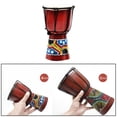thumbnail image 3 of Tambor affricano , instrumento musical tallado de 1 pcs, tambor de pintado para , juguete 6 pulgadas Baoblaze Djembe tambor, 3 of 8