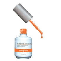 LECHAT Perfect Match Pair of Soak off Gel   Matching Nail Polish PMS145 - Orange Blossom