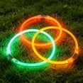thumbnail image 6 of Goowood Glow Dog Collar Flashing Light Up Dog Collar USB Rechargeable LED Plastic Adjustable Night Safety for Small Medium Large Dogs Collar, 6 of 7