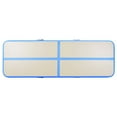 thumbnail image 4 of vidaXL Inflatable Gymnastics Mat with Pump 400x100x10 cm PVC Blue, 4 of 5