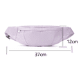 thumbnail image 2 of Riñonera con correa ajustable, impermeable, ligera, para deporte, gimnasio, entrenamiento, viajes, trabajo y desplazamientos, 2 of 5