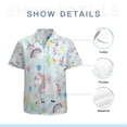 thumbnail image 7 of High Quality Hawaiian Shirts for Men Short Sleeve Aloha Beach Shirt Floral Summer Casual Button Down Shirts Blouses HDM3RY, 7 of 7