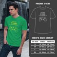 thumbnail image 4 of Greenyef Graphics I Paused My Game to Be Here Gamer Gift Funny Tee Men's T-Shirt Style-42 (Antique Irish & Yellow, X-Large), 4 of 6