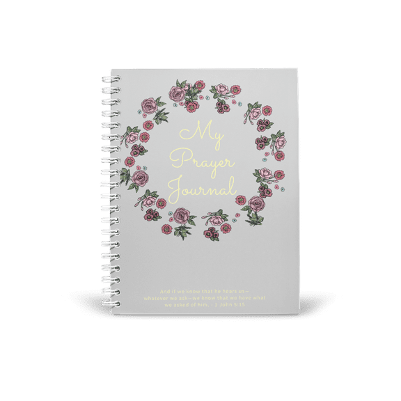 My Prayer Journal/Notebook - Lilac