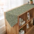 thumbnail image 4 of Sage Green Classic Table Runner Linen Burlap Table Runner 72 Inches Long Boho Vintage Western Rustic Dresser Scarves for Kitchen Island Coffee Dining Room Party Wedding Holiday Decoration 18"x72", 4 of 8
