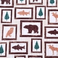 thumbnail image 6 of Coolmee Cartoon Printing Light Filtering Rod Pocket Window Curtain Valance, Set of 1, 6 of 8