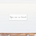 thumbnail image 4 of Creative Products You Are So Loved 12x36 Canvas Wall Art, 4 of 5